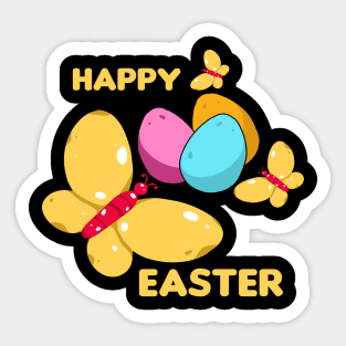 Easter shirt children as a gift Sticker